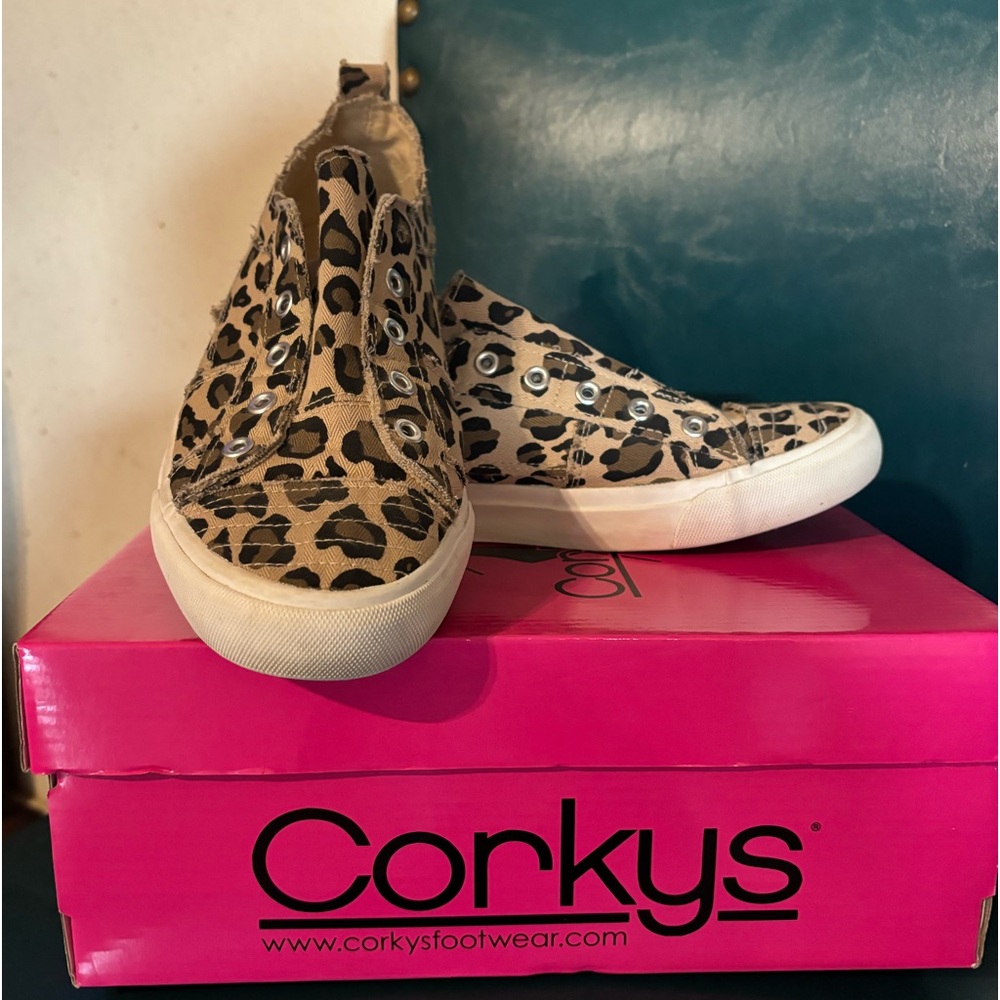 Leopard Print Sneakers